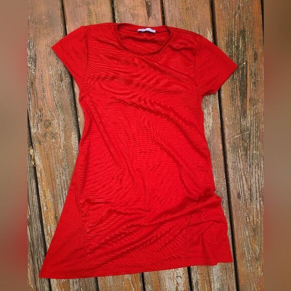 Zara Dresses & Skirts - Zara cute red dress S worn once